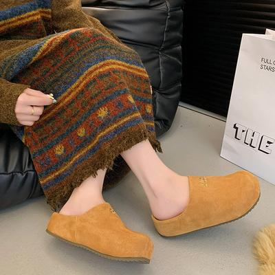 Легкая сумка для обуви Бокен, головные полушлепанцы, женские, новая весна-лето 2025, верхняя одежда, сандалии Бокен на одной педали, женские