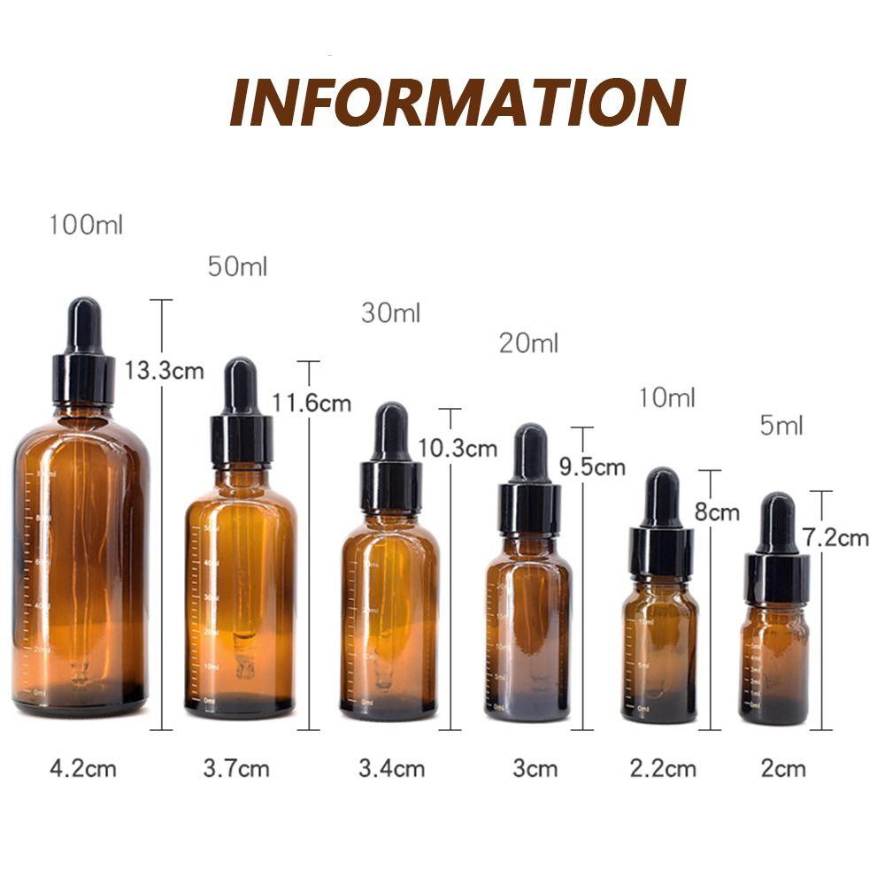 Dropper Bottle Perfume Bottle Dropper Bottle with Scale Liquid Pipette Bottle Essential Oil Bottle