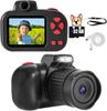 CIMELR Kids Toy Camera for 1080P HD IPS 32GB Memory Card USB Auto 9 Year Old Girls and Boys Digital Popular for Birthday Japanese Instruction Manual