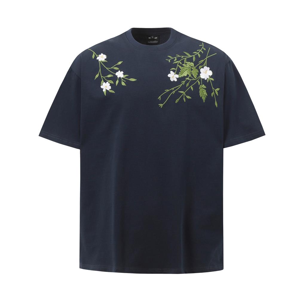 Летняя мужская повседневная универсальная футболка с принтом, свободный модный мужской топ с круглым вырезом