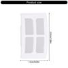 Pack of 4 Waste Water Tank Filters for Robotic Vacuum Cleaners Sewage Box Filtration Parts Replacement Parts