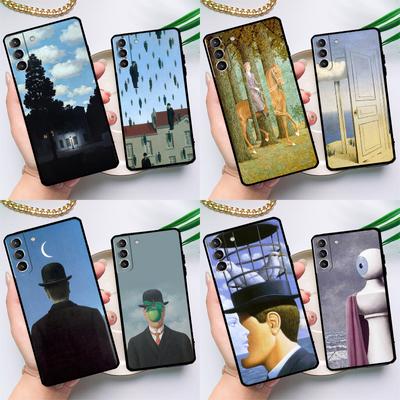 Чехол Rene Magritte для Samsung Galaxy S23 S22 Ultra S21 Plus S8 S9 S10 Note 10 20 Ultra S20 FE S21 FE Cover