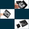 Black ABS Dashboard Air Vent Grille Cover Compatible with Mei Cars