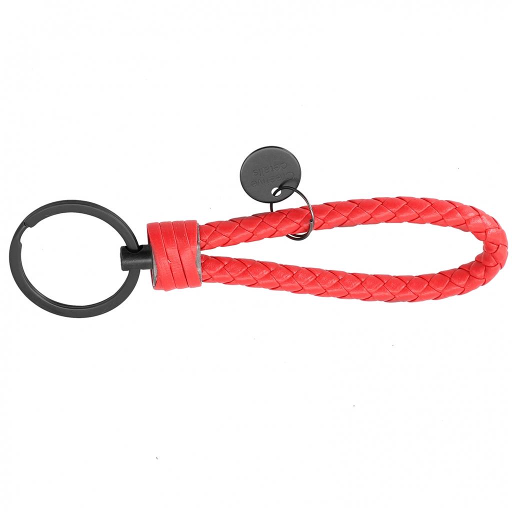 1 X Брелок для ключей, плетеный автомобильный модный брелок для ключей