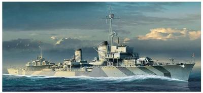 Dragon Platz WWII Немецкий эсминец Пластиковый набор модели DR1065 1/350 Z-32 (Умный комплект)