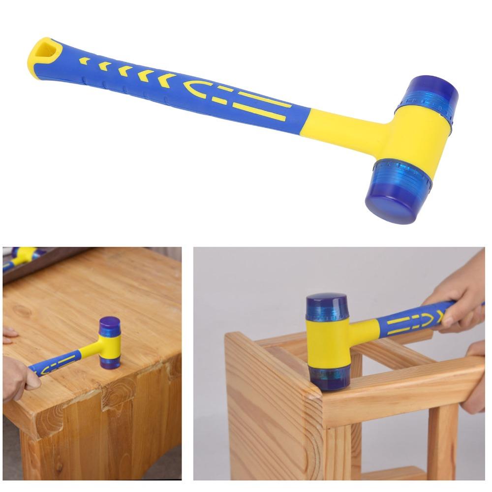 Shockproof Double-Sided Mallet Anti-Slip Small Hammer Mounted Hammer Furniture Assembly