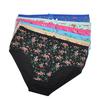 6 Pcs Panties for Women Cotton Plus Size Underwear Sexy Bikini Ladies Mid Waist Briefs Lingerie