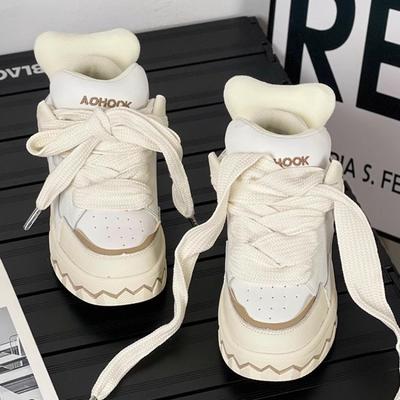 Guochao новые маленькие белые туфли с хвостиком дьяволенка, повседневные спортивные кроссовки для бега, спортивная обувь женская