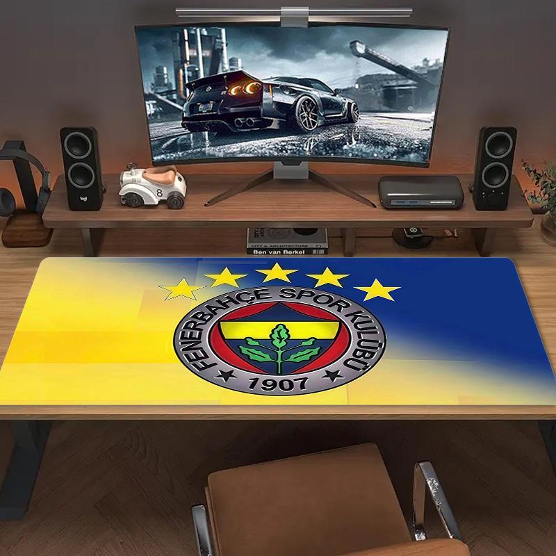 Fenerbahce3 Print Cushion Non-slip Laptop Tablet Big Mousepad XXL Mat Mini PC Playmat With Lock edge