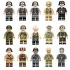 Военный строительный блок Детская коллекция игрушек кукол Сборка строительных блоков