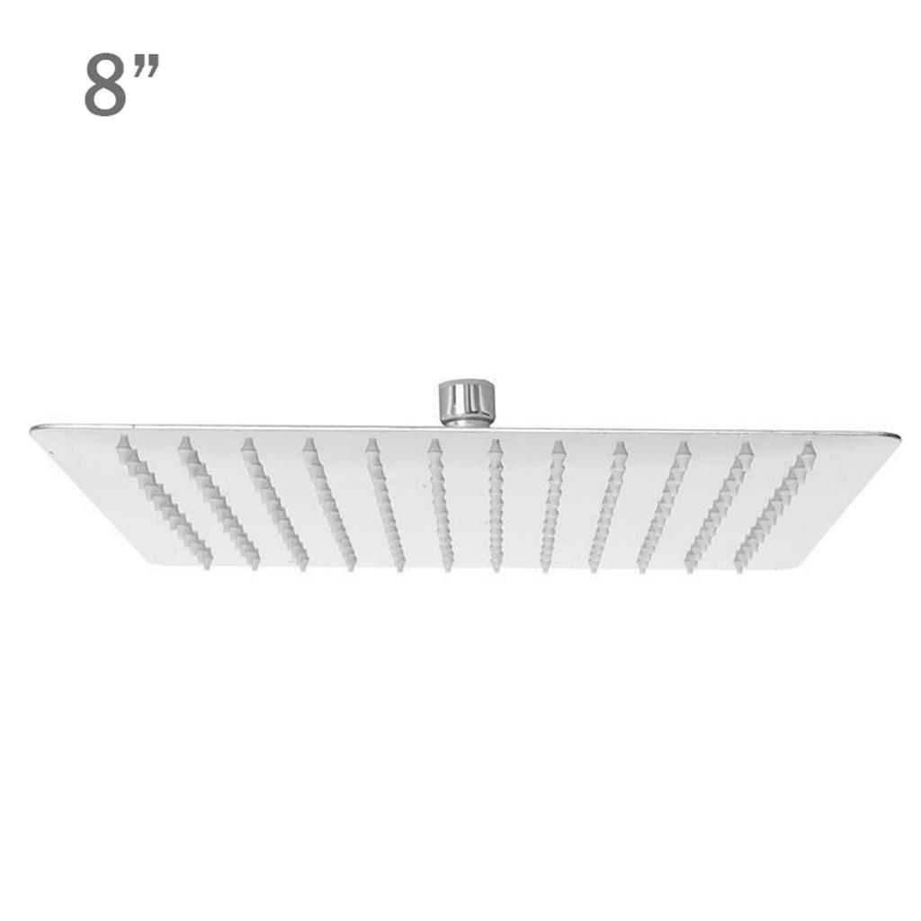 Водопроводный кран высокого давления, верхний квадратный спринклер из нержавеющей стали, распылитель, насадка для душа, смеситель