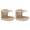2pcs Foldable Car Cup Holder Vehicle Door Drink Holder with Screws for Marine Suv Van Boat