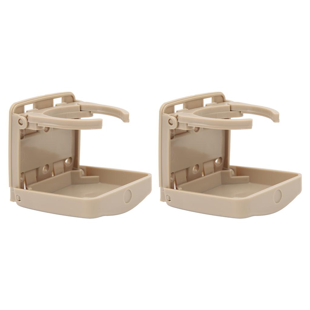2pcs Foldable Car Cup Holder Vehicle Door Drink Holder with Screws for Marine Suv Van Boat
