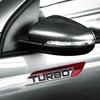 TURBO 3D металлическая эмблема значок для кузова автомобиля универсальный внешний стиль автомобиля эмблема наклейки декоративные наклейки