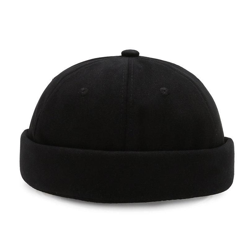 Brimless Hip Hop Beanie Skullcap Street Women Men SkullCap Portable Melon Cap Street Knitted Hats Fashion Headwear Caps 1pc