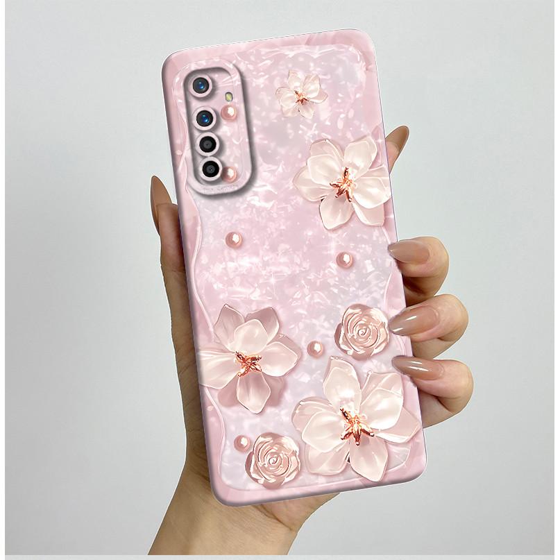 Для Realme X2 XT Чехол RMX1921 RMX1991 RMX1993 Красивые Цветы Силиконовый Мягкий ТПУ Ударопрочный Чехол для Телефона Для OPPO K5 Coque Fundas
