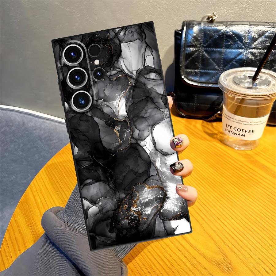 Чехол для Samsung Galaxy S26 Ultra S23 Note 20 8 9 10 S25 Plus S21 FE S20 Ultra S10 S9 S24 Funda Чехол для телефона Минималистичный узор