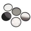 Camera Lens Filter Kit with CPL ND8 Filter 6 Points Star Filter Graduated Gray Filter Macro Filter Dust Proof Anti