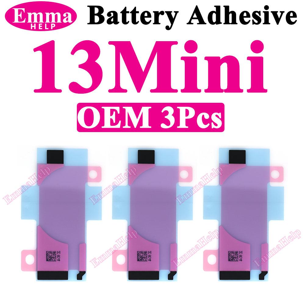 3 шт. Клейкая наклейка на аккумулятор для iPhone 13 14 15 16 Pro Max 14 Plus 11Pro 12 Mini 13Pro Запасные части клейкой ленты для аккумулятора
