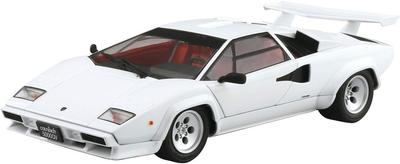 Aoshima Bunka Kyozai Серия Суперкары Lamborghini Countach 5000QV Пластиковая модель (АОСИМА) 1/24 '85
