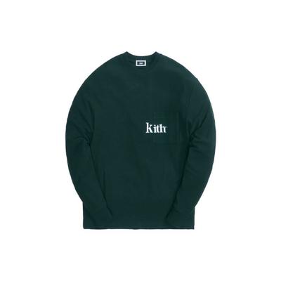 Футболка с длинным рукавом Quinn Tee Stadium Унисекс Топы Зеленый KH3994-302
