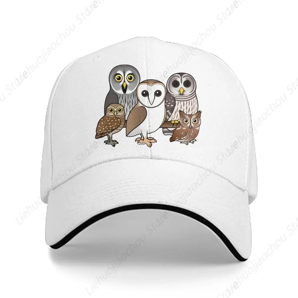 Birdorable Baseball Cap Unisex Hats Visor Protection Snapback Cute Owl Gifts Caps