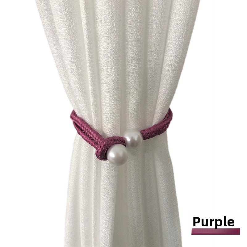 Креативная веревка для завязывания штор с жемчугом — роскошное украшение гостиной