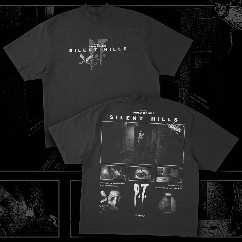 Летние футболки Silent Hill 2 Хлопковая одежда высокого качества Повседневная футболка с коротким рукавом и круглым вырезом Взрослые футболки оверсайз