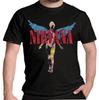 Футболка Nirvana In Utero Ангельский Курт Кобейн Черный Гранж Новый