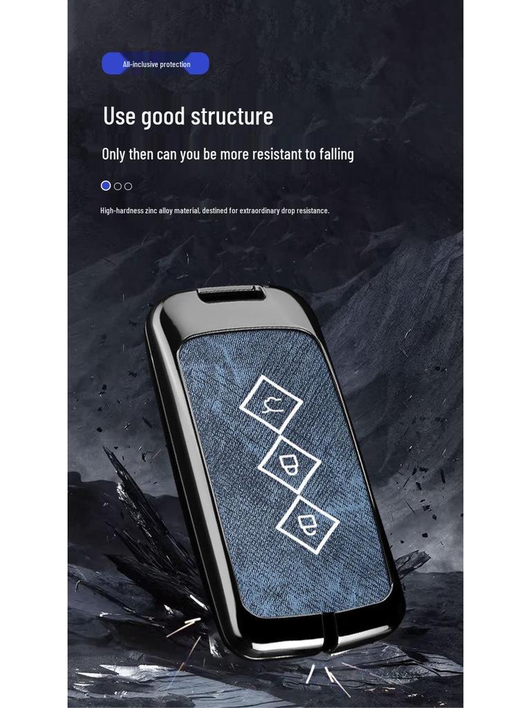 Wuling Xingguang Key Cover for 2024 Models: Xingguang S, Jiachen Xingyun, Xingchi Xingchen - Premium Buckle Design