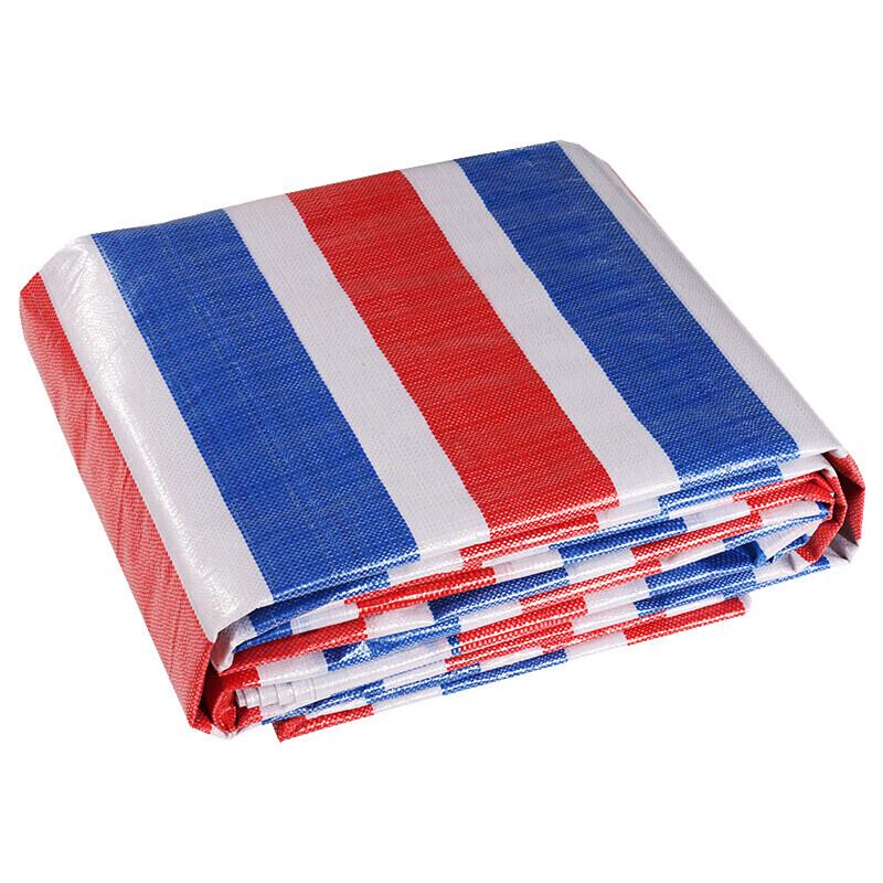 Shuangan Heavy-Duty Outdoor Waterproof Striped Tarp