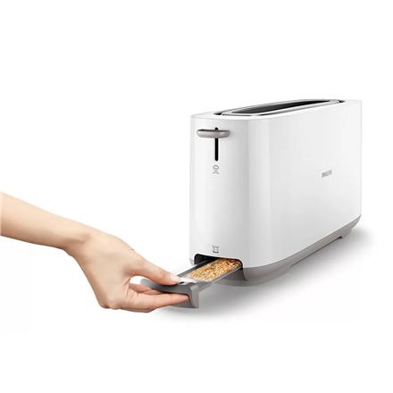 Philips | HD2590/00 Daily Collection | Toaster | Power 870-1030 W | Number of slots 2 | Housing material Plastic | White