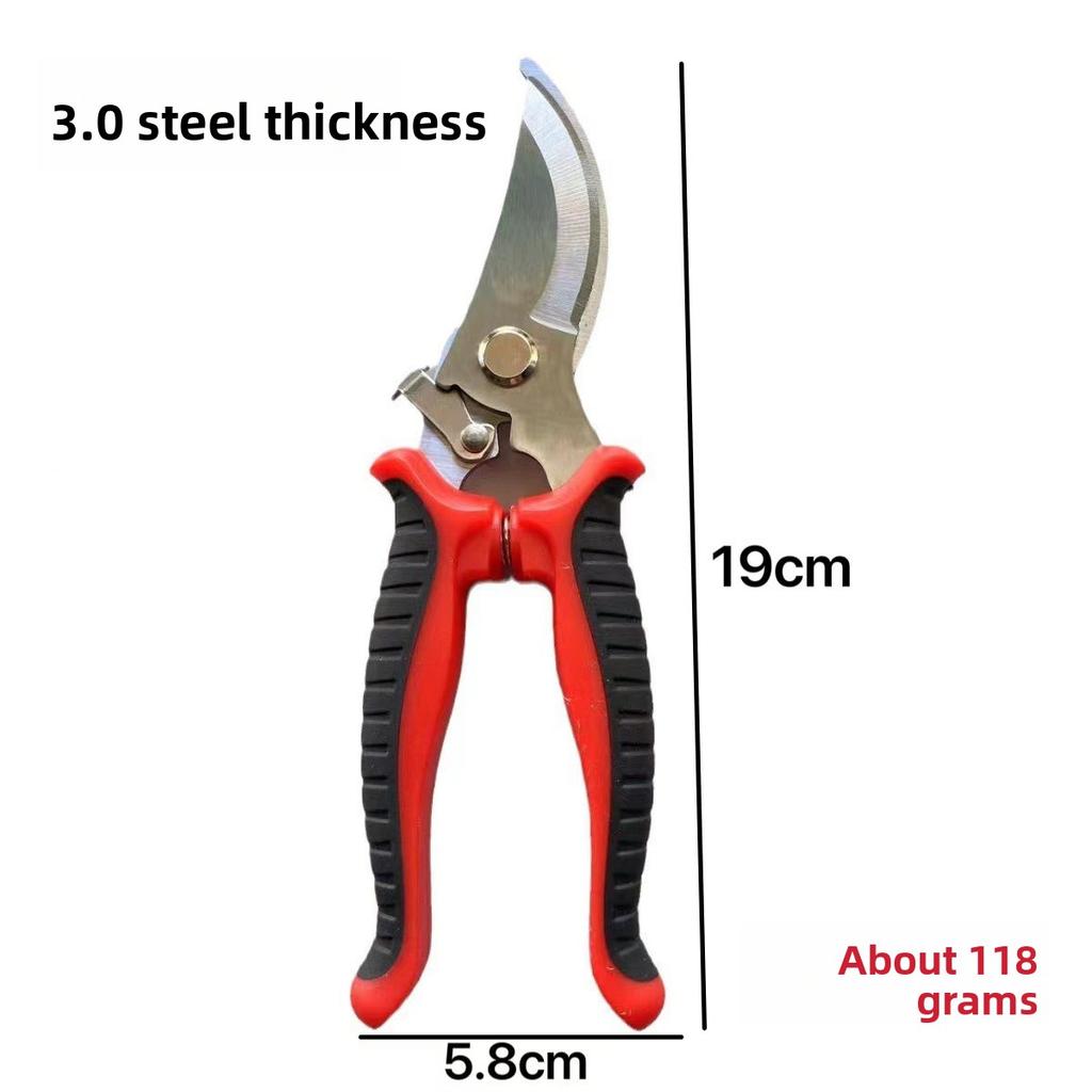 Сверхпрочные садовые секаторы, толщина лезвия 3,0 мм, триммеры для деревьев, кусторезы для сада, цветов и домашнего использования