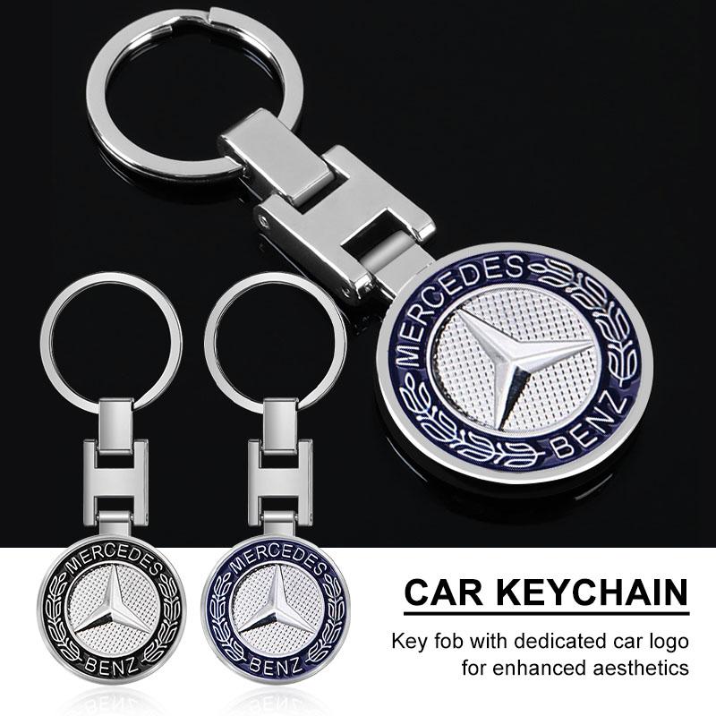 1 шт. Эмблема автомобиля Брелок Стайлинг Кольцо для ключей Аксессуары Для Mercedes-Benz AMG C500 C200 C300 A B C E GLA CLA GLK GL ML GLE W204 W205 W203 W211 W212 W213