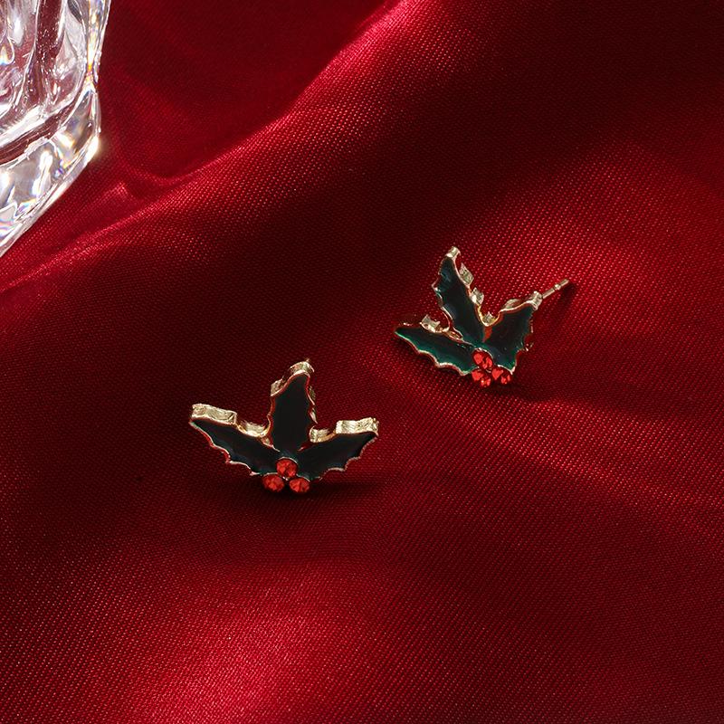 1 Pair of Ladies' Christmas Earrings, Christmas Gift for Everyday Wear, Christmas-themed Jewellery, Ladies' Accessories