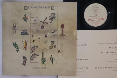 LP Пластинка BLANCMANGE - Mange Tout 8102351 LONDON 1984 UK Рок Б/У