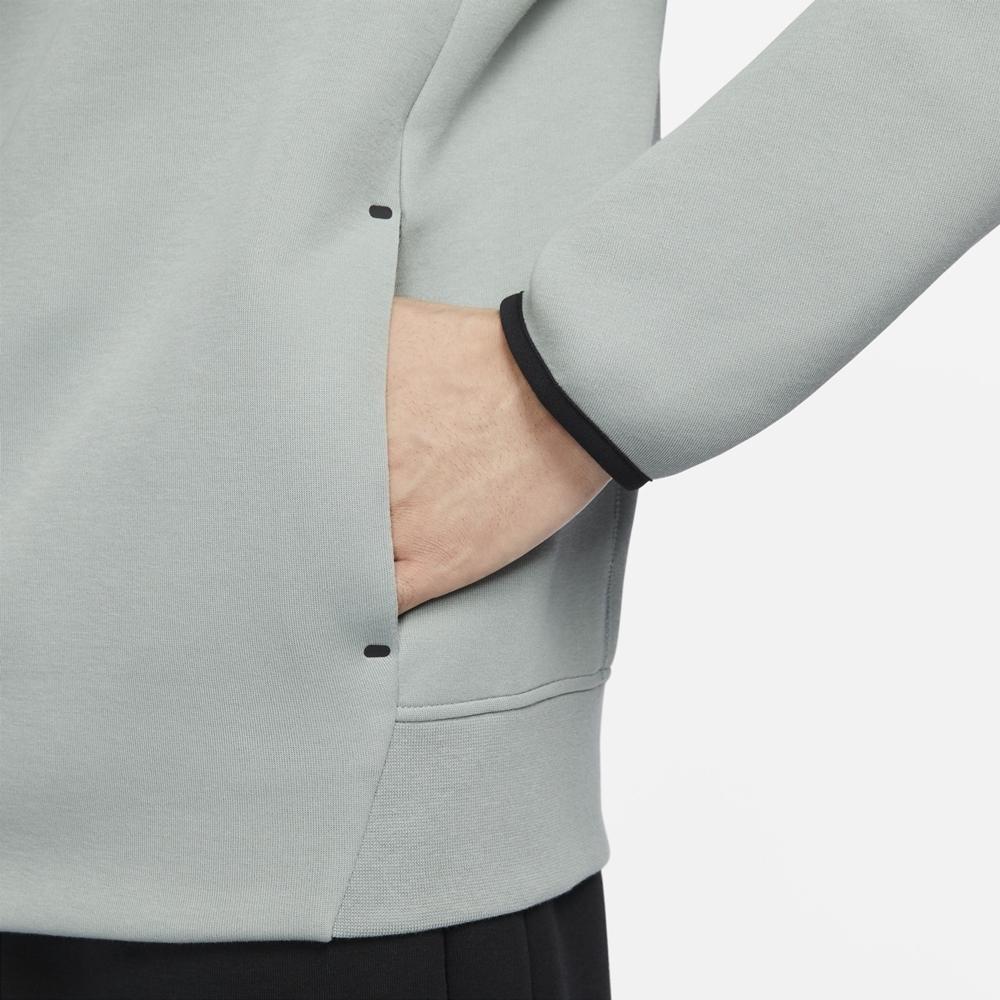 Nike Спортивная одежда Tech Fleece Hoodie Мужская толстовка с капюшоном Mica-Green FB8017-330