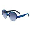 Lunettes de soleil - Italia Independent - 0907-ZEB-022 - Bleu - Résine - Protection catégorie 2
