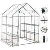 VidaXL Greenhouse with 8 Shelves Tent Shelter Plants Greenhouse Flower Greenhouse Plant Greenhouse Garden Greenhouse Outdoor Greenhouse 46914