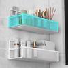 Non Perforated Wall Storage Rack, Bathroom Wall Hanging Rack, Bathroom Kitchen Hanging Basket, Student Dormitory Storage Rack