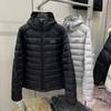 New Autumn and Winter Thin Down Cotton Coat for Women, Korean Style Hooded Cotton Coat, Warm Cotton Jacket