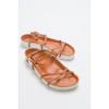 Women's Muse Genuine Leather Orange Sandals Comfort Casual Quality Style Light Sandals