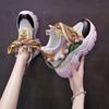 Fashion Women Platform Sneakers 9cm Height Increasing Chunky Casual Shoes Sports Vulcanized Shoes Woman Colorful Female Fashion Sneakers
