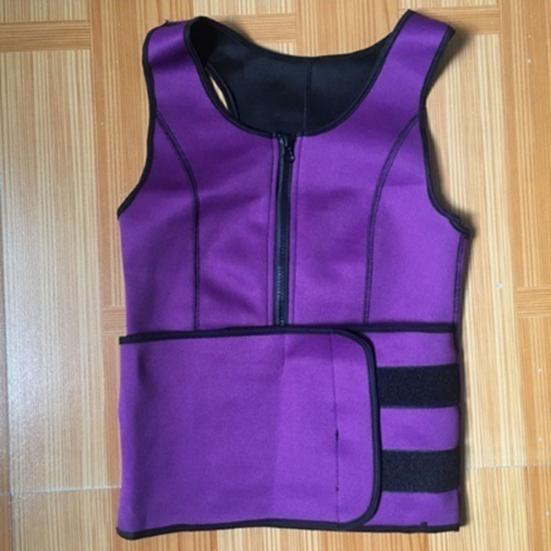 Женский жилет для тренировки талии, формирователь тела для похудения, регулируемый пояс на молнии, корсет