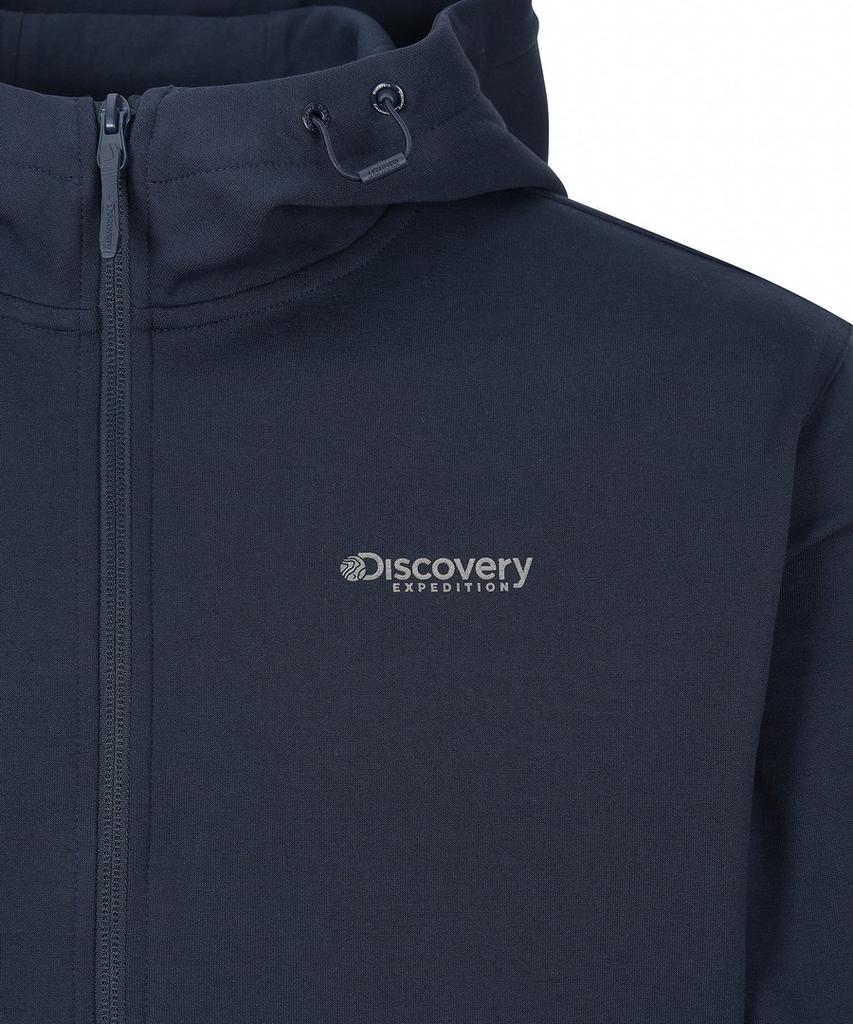Мужская технологичная тренировочная куртка с капюшоном Discovery Expedition (D/Темно-синий)