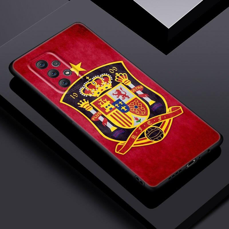 Чехол для телефона с испанским флагом для Samsung Galaxy A21 A30 A50 A52 S A13 A22 A32 A33 A53 A73 5G A11 A12 A31 A51 A70 A71 A72
