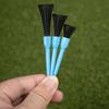 3 шт. Тишки для гольфа Гибкие Мягкая сетчатая головка Регулируемая высота Устойчивая базовая конструкция Для профессионального позиционирования мяча