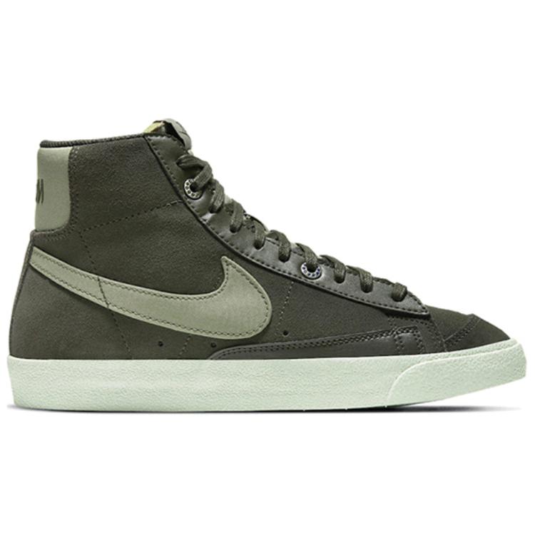 Nike Блейзер Оливковый Высокие Кеды Женские Кроссовки Оливково-Зеленые DH4271-300