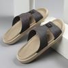 Men's Slippers 2025 New Leisure Slippers Summer Open Toe Sandals for Men Outdoor Non Slip Beach Slippers Designer Slides