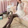 Women Glitter High Waist Comfortable Black Shaping Breathable Tights Pantyhose Ultra-thin Stocking